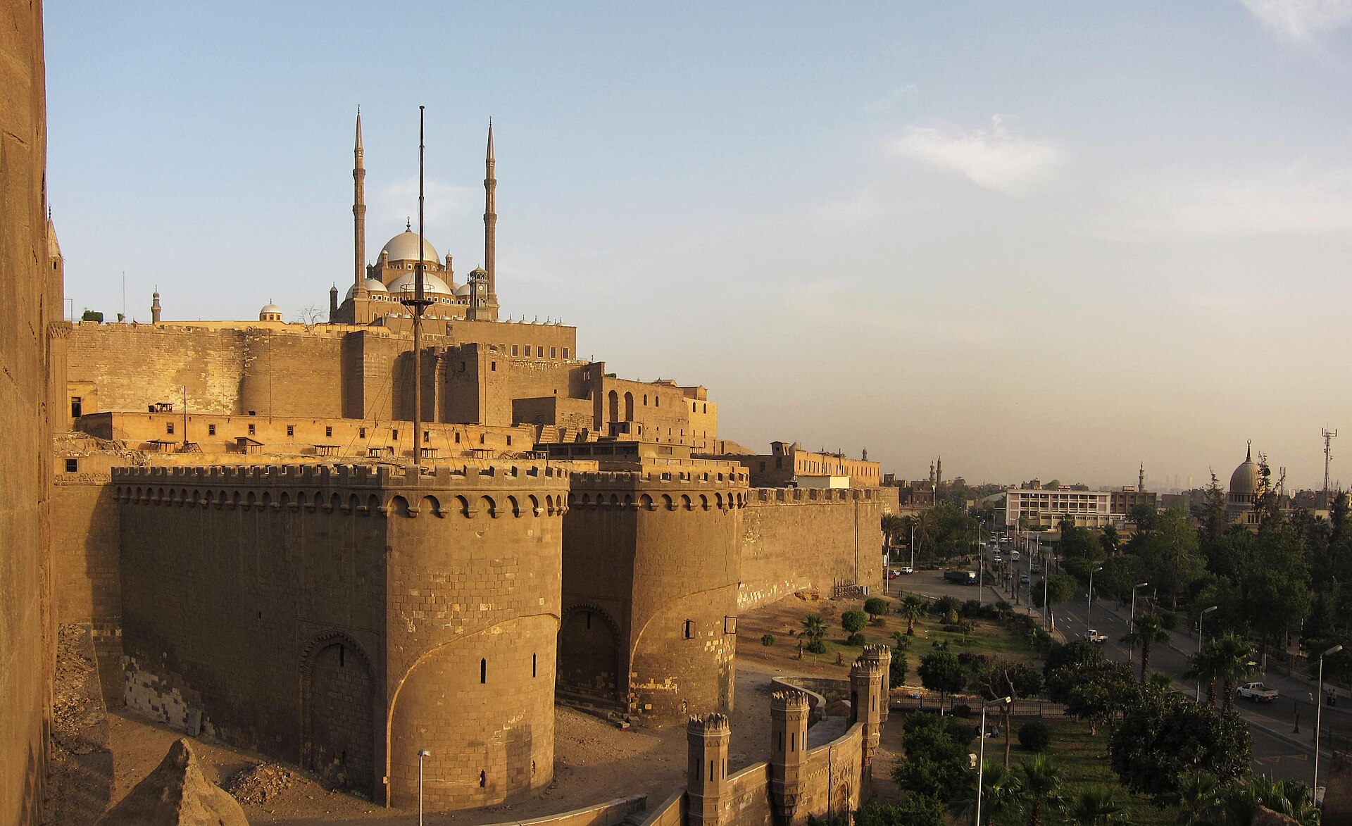 Cairo Citadel Muhammad Ali mosque courtyard