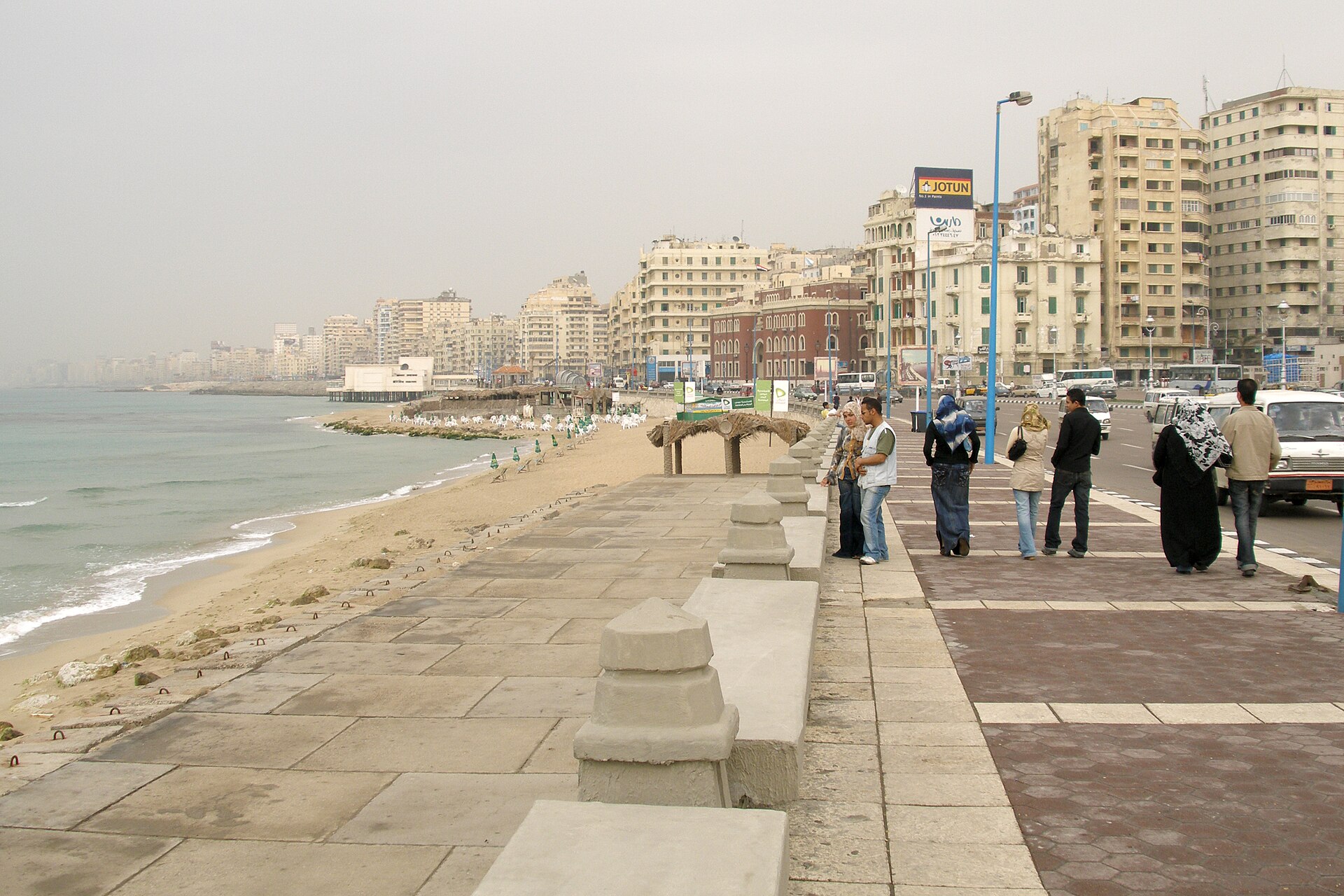 Montaza Palace gardens Alexandria seafront